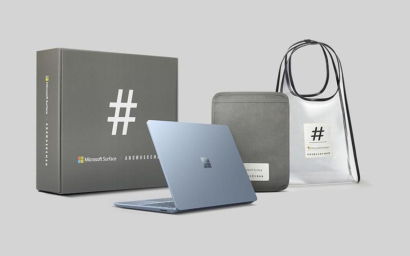 Microsoft Surface x ANOWHEREMAN聯名筆電！超薄機身搭配絕美3色選